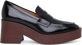 Chunky Heeled Loafers