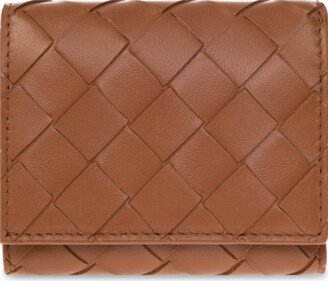 Leather Wallet - Brown-AA