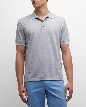 Men's Cotton Polo Shirt-AB