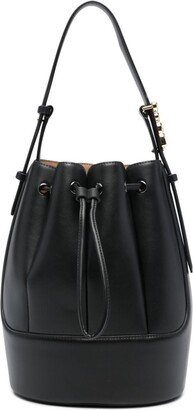 Lewis faux-leather bucket bag