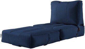 Loungie Cloudy Nylon Bean Bag Convertible Chair-AE