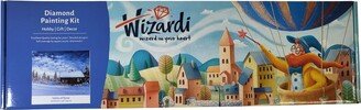 Crafting Spark Diamond Painting Kit Wizardi Valley of Snow WD106 18.9 x 14.9 inches