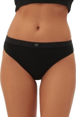 GapBody Women's Logo Comfort Thong Underwear GPW01083