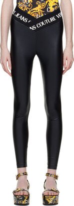 Black Asymmetric Leggings