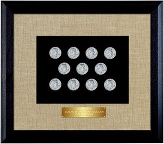 American Coin Treasures Complete Susan B. Anthony Collection in Wood Frame