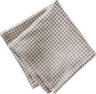 tagltd Textured Check Dishcloth Set of 2 Gray