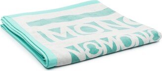 Logo-Jacquard Beach Towel-AA