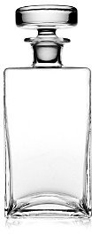 American Bar Lillian Plain Square Decanter