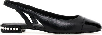 Embellished Slingback Ballet Flats