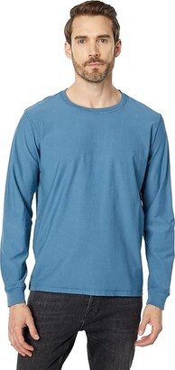 Long Sleeve Tee (Real Teal) Men's Clothing