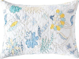 carol & frank Colonial Williamsburg Brie Lagoon Standard Sham