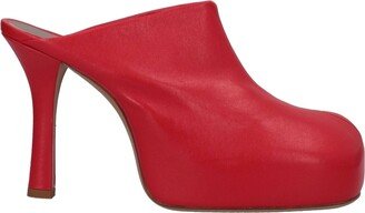 Mules & Clogs Red-AC