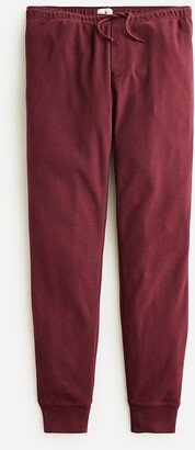 Heritage brushed rib-knit jogger pant