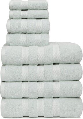 Vivendi Infinity Zero Twist 8Pc Towel Set-AC