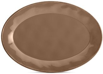 Cucina Mushroom Brown Oval Platter