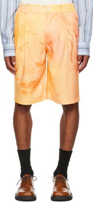 Orange Phoenix Shorts