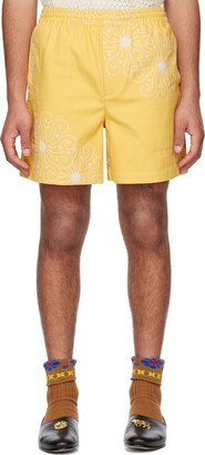 Yellow Soleil Shorts