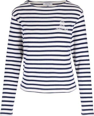 Vendome Stripe Detailed T-Shirt