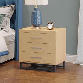 Beeson 3 Drawer Nightstand