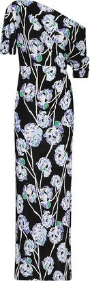 Allover Floral Printed Maxi Dress-AA