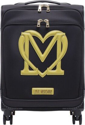 Logo Patch Rolling Luggage