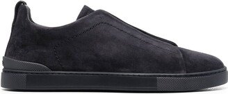 Low-Top Slip-On Sneakers-AE