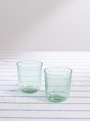 Alice Luisa Set of Two Glass Wine Tumblers-AA