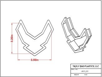 Fast Shipping Air Force Cookie Cutter, Cutter