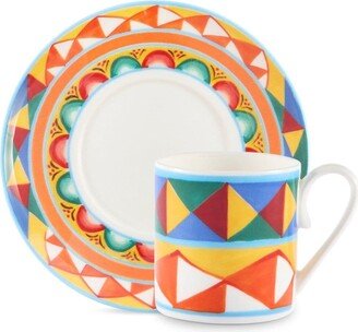 Geometric-Pattern Porcelain Espresso-Set-AA