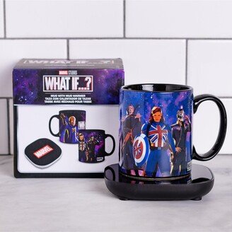 Uncanny Brands Marvel What If? Mug Warmer with Mug â Keeps Your Favorite Beverage Warm - Auto Shut On/Off