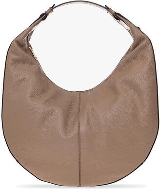 Oversized Zipped Hobo Bag-AA