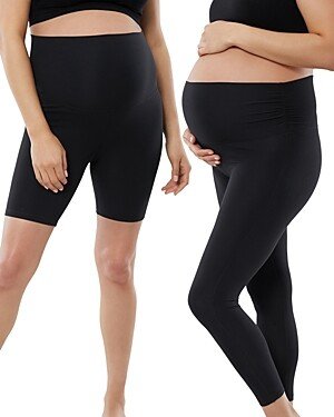 Active 7/8 Leggings & Active Bike Shorts, Set of 2