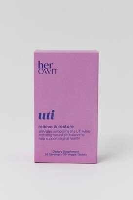 Her Own UTI Relieve & Restore Dietary Supplement