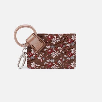 Sable Bag Charm in Printed Leather - Ditzy Floral