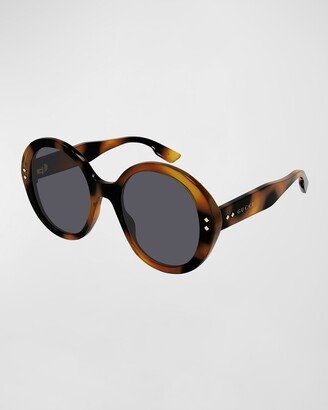 Round Acetate Sunglasses