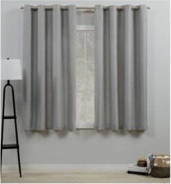 Curtains Loha Linen Grommet Top Curtain Panel Pair