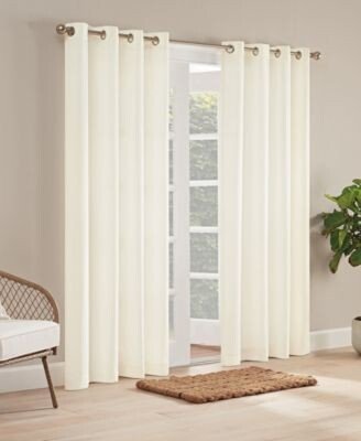 Sun N Shade Hampton Solid Indoor Outdoor Grommet Panel Collection