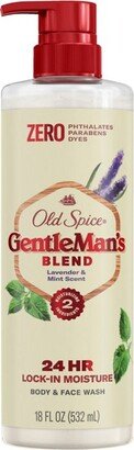 Men's Gentleman's Blend Lavender & Mint Body Wash - 18 fl oz