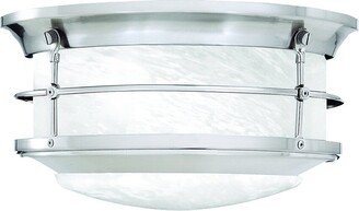 Artistic Home & Lighting Artistic Home Outdoor Essentials 11.25'' Wide 2-Light Outdoor Flush Mount