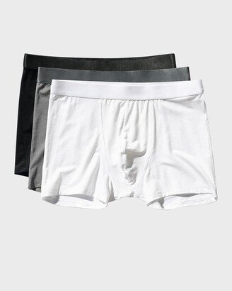 Men's Solid 3-Pack Boxer Briefs