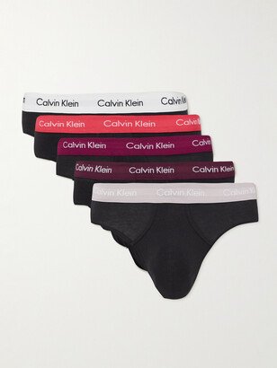 Five-Pack Stretch-Cotton Briefs