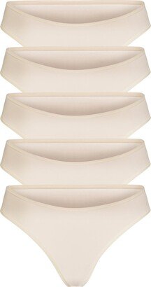 Fits Everybody Cheeky Brief 5-Pack | Sand