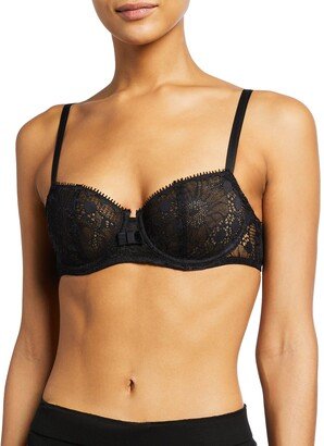 Day to Night Unlined Lace Demi Bra-AA