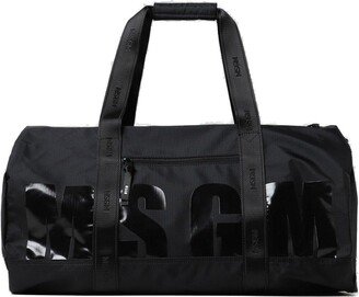 Logo-printed Zipped Holdall Bag