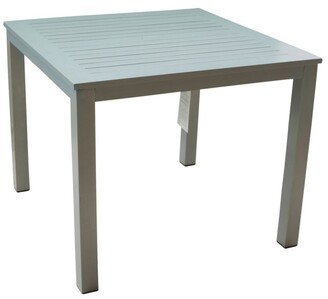 Courtyard Casual Skyline Aluminum Outdoor Square Dining Table