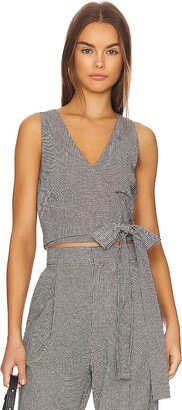 Brooklyn Wrap Crop Top