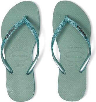 Slim Sparkle II Flip Flop Sandal (Clay) Women's Shoes