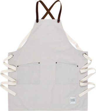 Risdon & Risdon Studio Cross Back Apron - Grey