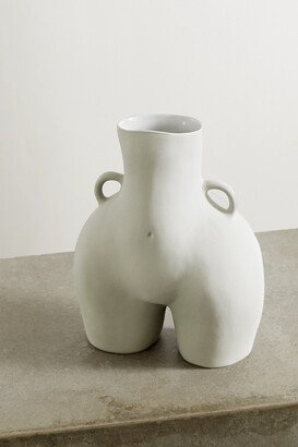 Love Handles Ceramic Vase - Gray