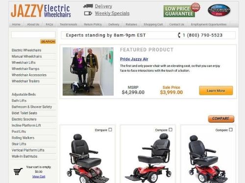 Jazzy Electric Wheelchairs Promo Codes & Coupons
